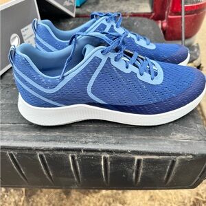 Dansko Blue Athletic Shoes with White Sole